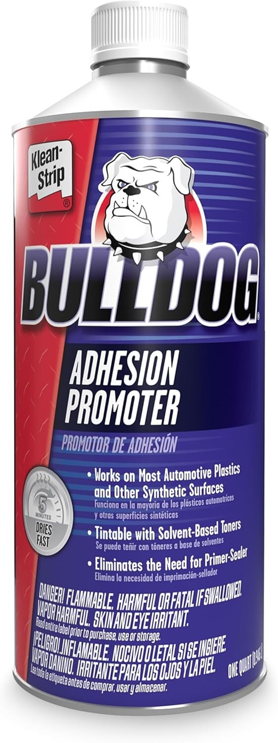 1 Quart Bulldog Adhesion Promoter for Superior Paint Prep on Metal & Fiberglass