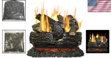 Load image into Gallery viewer, Efficient 18" Arlington Vented Gas Logs - Dual Burner &amp; Match Light Ignition
