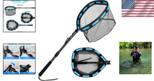 Load image into Gallery viewer, Lightweight Floating Fishing Net with Telescopic Handle for Easy Catch &amp; Release