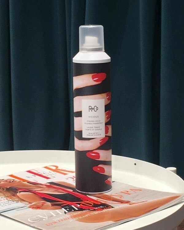 9.6oz Flexible Hairspray: Vegan, Gluten-Free & Strong Hold for Everyday Styles