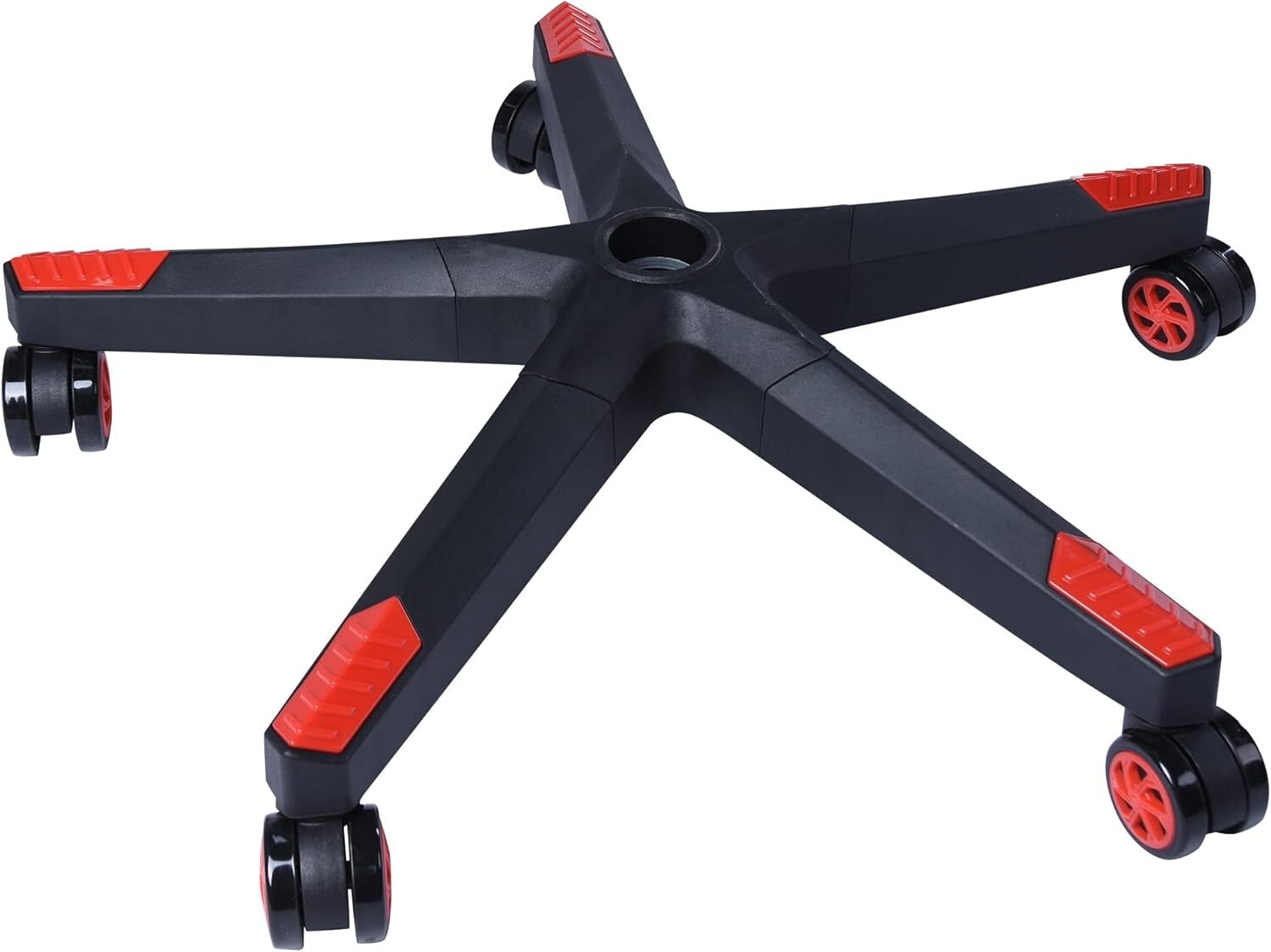 5 Swivel Casters Nylon Chair Base - Universal Fit for Gaming & Office Chairs