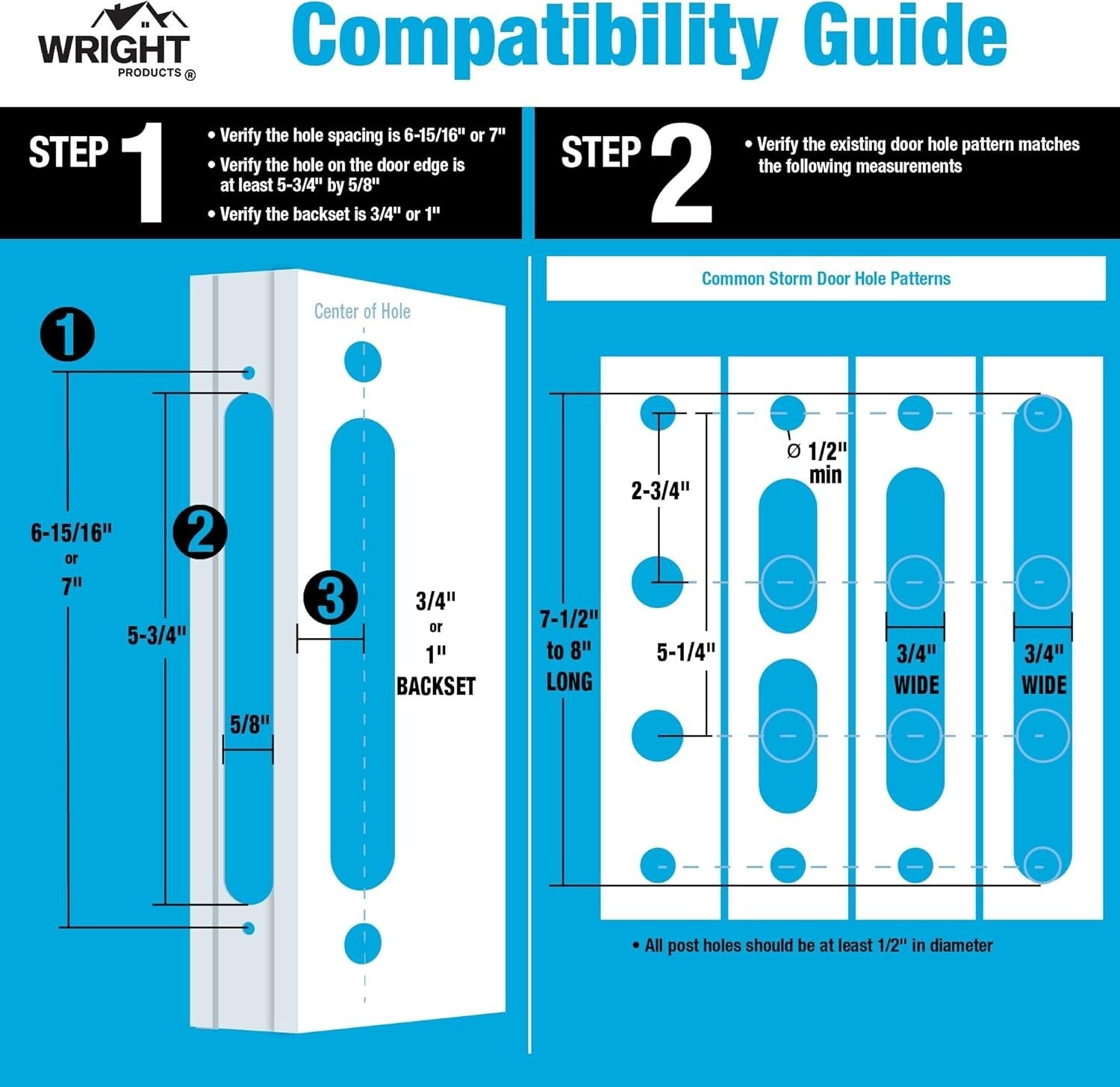 Classic Matte Black Mortise Keyed Lever Lock for Screen and Storm Doors
