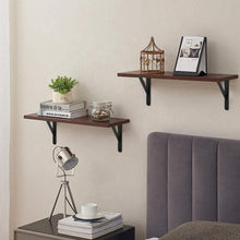 Load image into Gallery viewer, Versatile Wall Shelf Brackets - 12 Pack L 14'' x H 10'' for Easy Installation