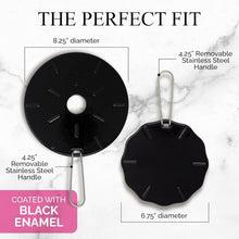 Load image into Gallery viewer, Set of 2 Cast Iron Heat Diffusers - 8.25'' &amp; 6.75'' for Gas and Electric Stoves