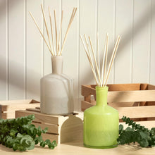 Load image into Gallery viewer, Hand-blown Glass Reed Diffuser - 15oz Rosemary Eucalyptus, 9 Months of Serenity