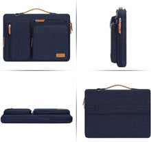 Load image into Gallery viewer, 360 Protective Laptop Shoulder Bag, 15-15.6 inch - Stylish Navy Blue Option