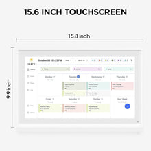 Load image into Gallery viewer, Multi-Functional 15.6'' Smart Family Calendar &amp; Meal Planner with Remote Access
