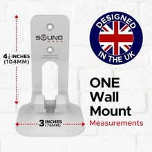 Load image into Gallery viewer, Invisible Sonos Wall Mount Bracket Twin Pack - Secure &amp; Stylish Speaker Support
