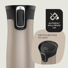 Load image into Gallery viewer, Sleek 2-Pack Insulated Travel Mugs with Leak-Proof Lids &amp; Dishwasher-Safe Design