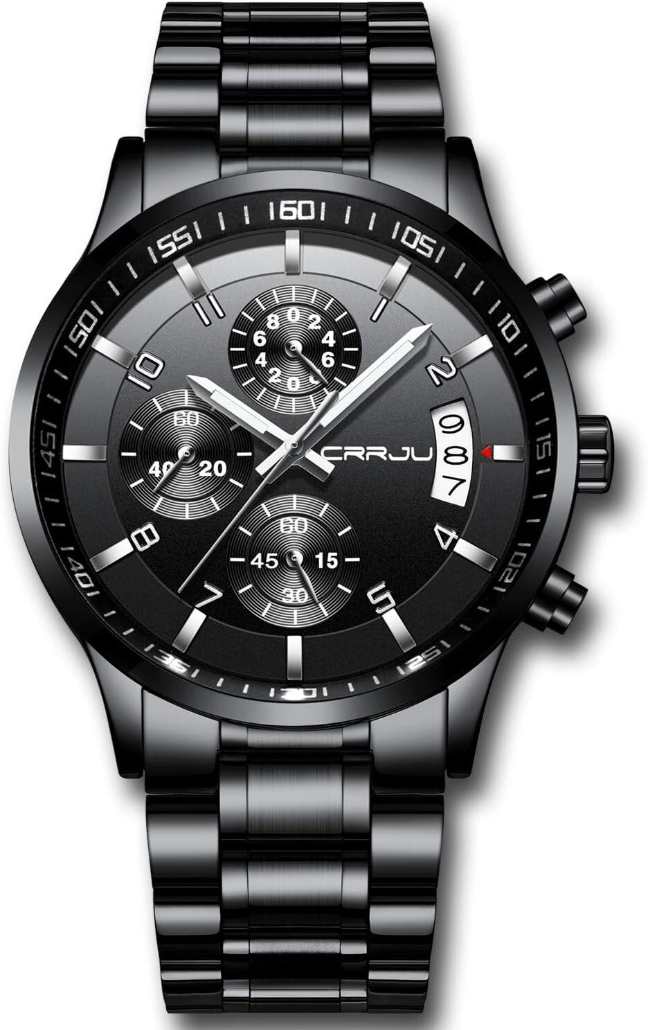 Stylish Men’s Stainless Steel Watch - Durable Waterproof Design & Gift Ready