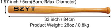 Load image into Gallery viewer, Durable 33 Inch Yellow Baseball Bat - Ideal for Home Defense &amp; Practice