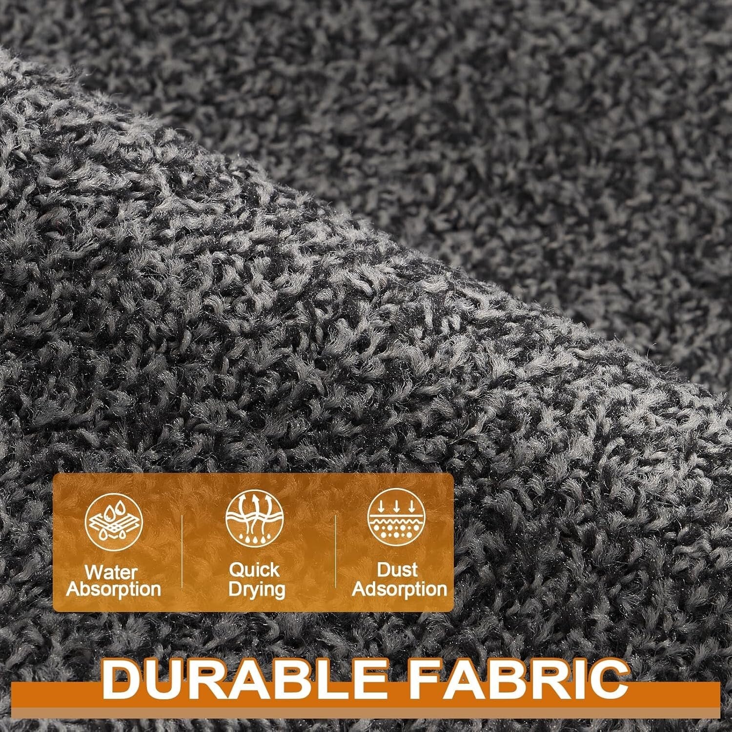 Machine Washable Non-Slip Doormat 60" x 36" - Stylish Outdoor/Indoor Entry Rug