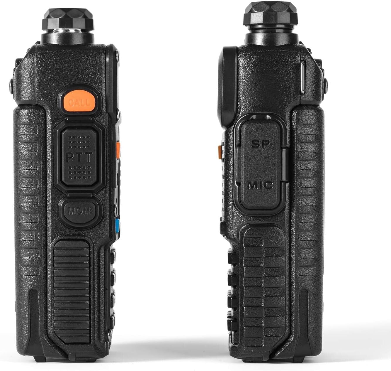 Lightweight Dual Band UHF/VHF Radio Set - 3 Pack with Rechargeable Batteries