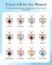 Load image into Gallery viewer, Luxurious Rose Gold Heart Necklace in S925 Silver for Women - Thoughtful Gift