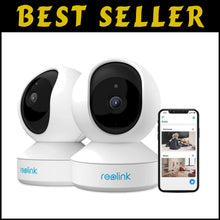 Load image into Gallery viewer, Advanced 3MP Indoor Security Camera Duo with Alexa Control &amp; Night Vision