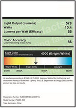 Load image into Gallery viewer, Stylish 7 Inch White LED Ceiling Light with Motion Detection - 50,000 Hour Life