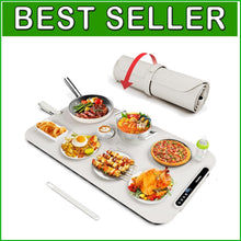 Load image into Gallery viewer, Electric Warming Mat with Timer - Perfect for Parties, Buffets &amp; Daily Use