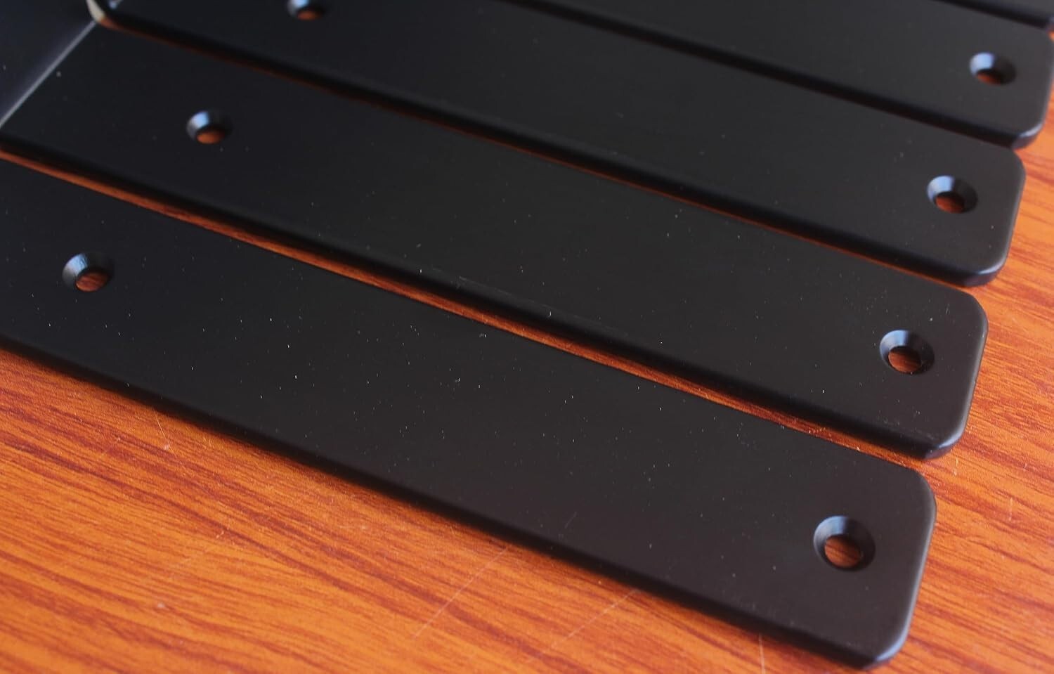 Multi-Purpose 24 Pack of Heavy-Duty Black Shelf Supports - Easy Install Design