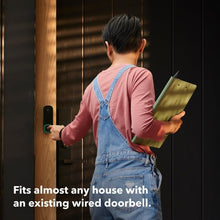 Load image into Gallery viewer, Smart HD 1080p Wired Video Doorbell Camera with Night Vision &amp; 2-Way Talk