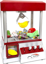 Load image into Gallery viewer, Classic Electric Claw Machine Game - Nostalgic Candy Prize Dispenser with Sound