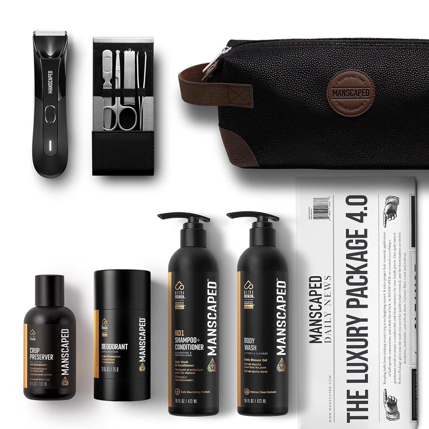 The Ultimate Grooming Essentials: Lawn Mower 4.0 & The Shed Toiletry Bag