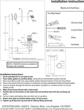Load image into Gallery viewer, Modern 1-1/2" Bath Waste Drain Kit with Slip Joint Connections and Brass Accent