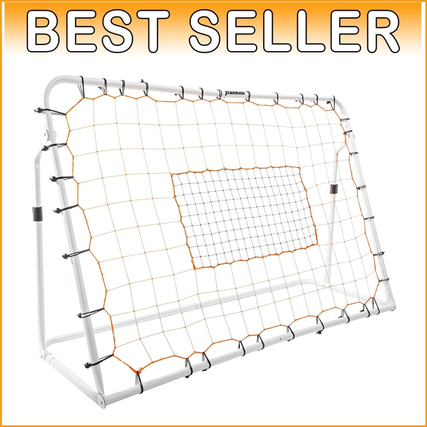 Backyard Adjustable Soccer Rebounder - Reliable 6' x 4' Net for All-Weather