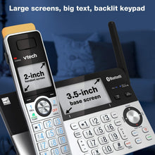 Load image into Gallery viewer, Long Range DECT 6.0 Cordless Phone with 5 Handsets &amp; Bluetooth - 2300 Ft Range