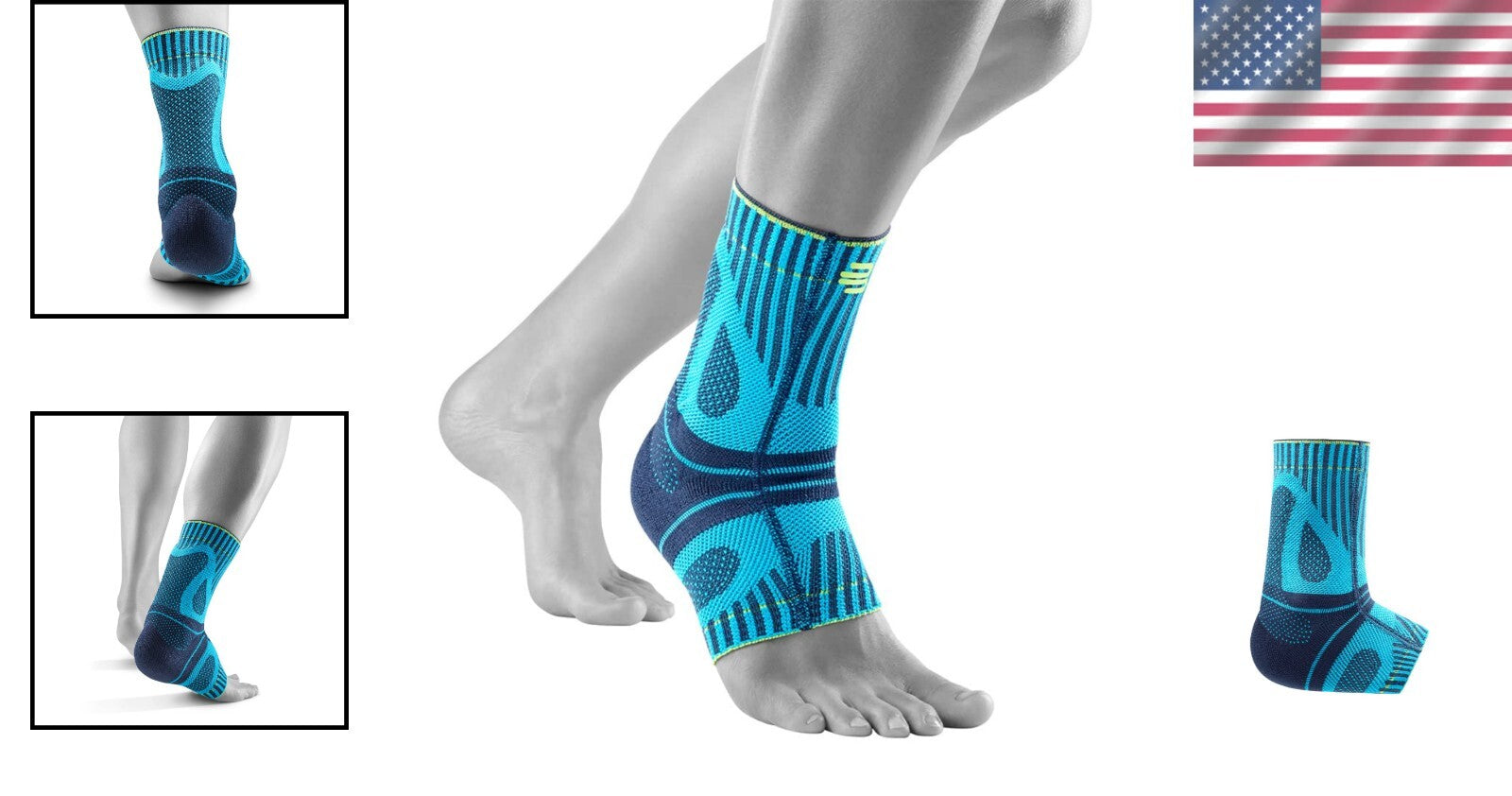 Breathable 3D Airknit Achilles Tendon Support for Running & Jumping, 2X-Large