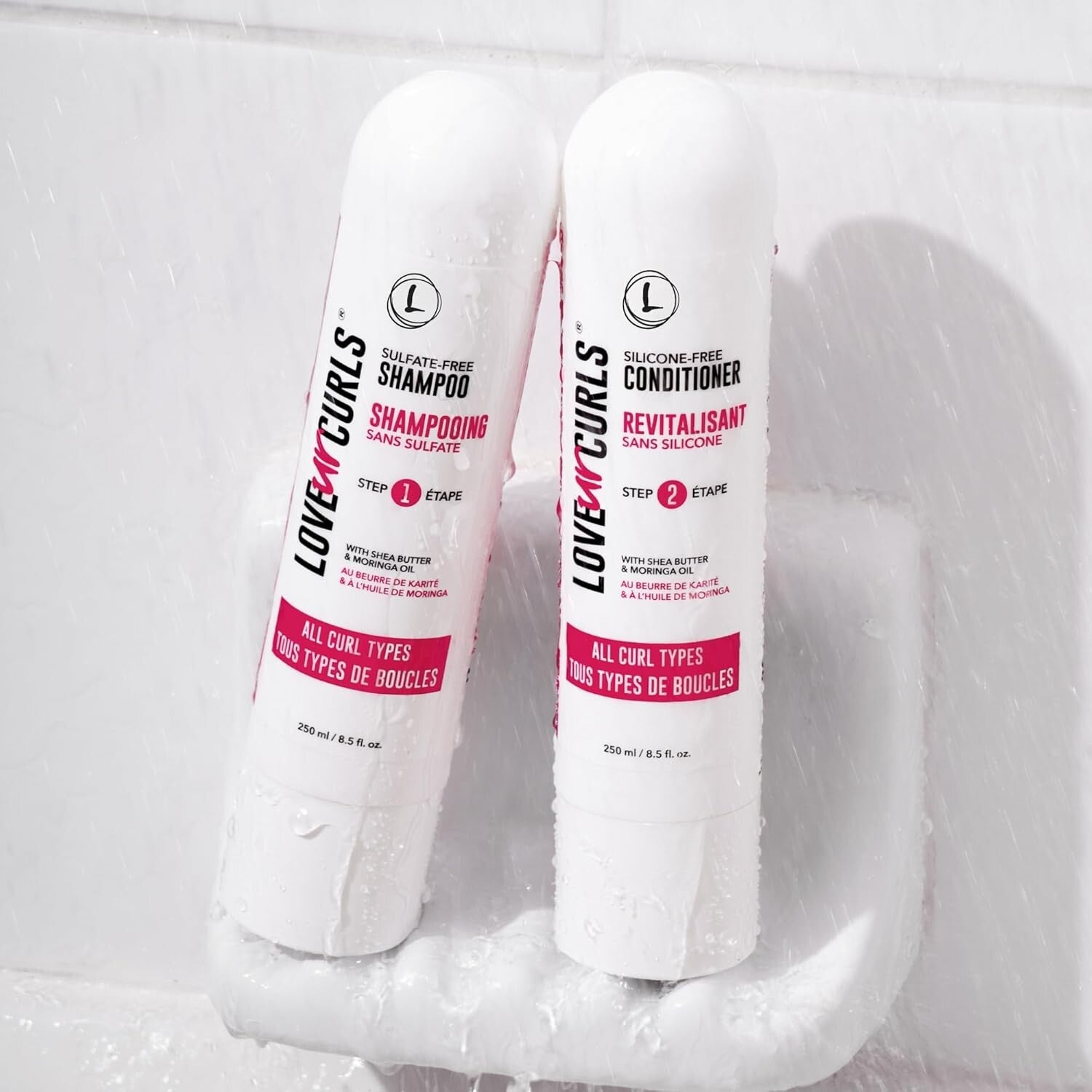Non-Crunchy Curl Defining Shampoo & Conditioner, Gluten-Free & Gentle Care