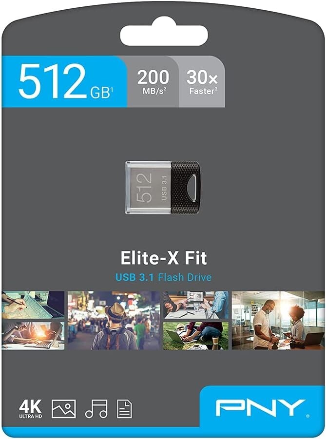 Reliable 512GB USB 3.1 Flash Drive - Ideal for Large Files and Applications