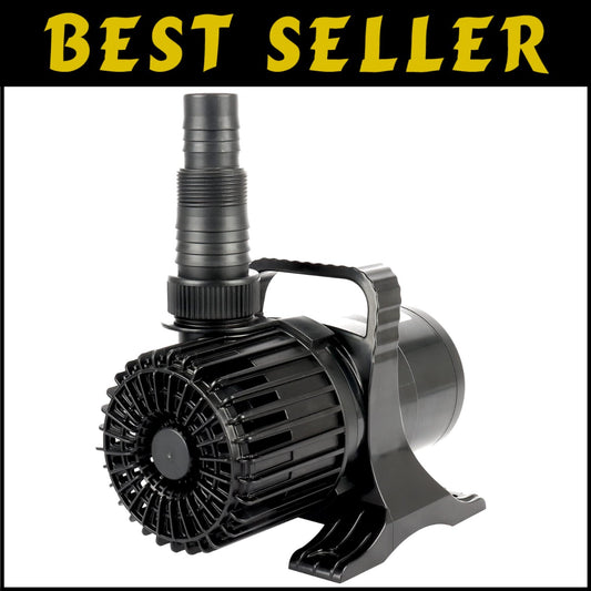 High Flow 5700GPH Submersible Water Pump - UL Listed for Safety & Performance