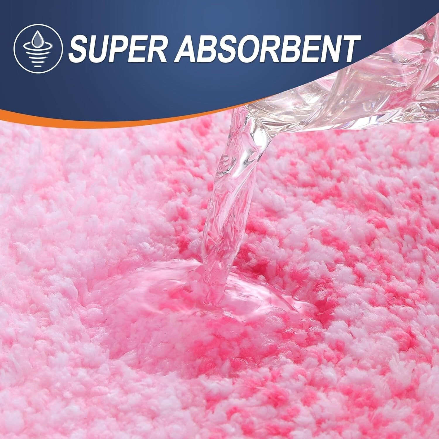 Versatile Pink Bathroom Runner 59x20 - Soft, Quick Dry, and Stylish for Any Room