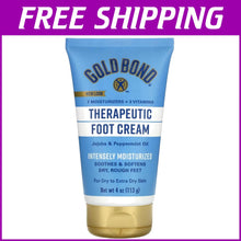 Load image into Gallery viewer, Quick Absorbing Foot Cream with Urea - 4 Oz Tube, Set of 6 for Daily Care