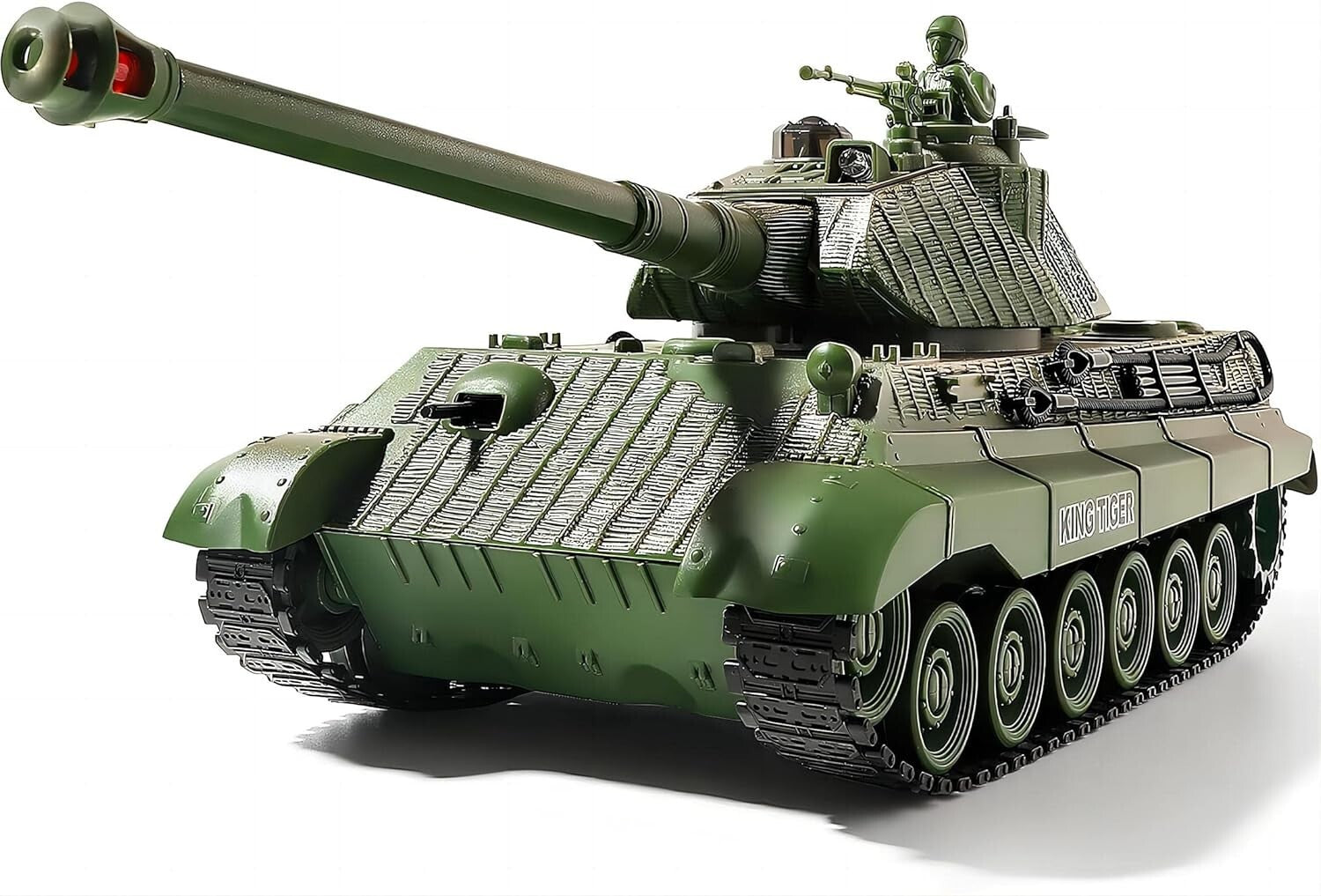 2.4GHz Anti-Interference RC King Tiger Tank for Indoor & Outdoor Adventures