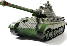 Load image into Gallery viewer, 2.4GHz Anti-Interference RC King Tiger Tank for Indoor &amp; Outdoor Adventures