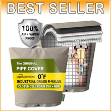 Load image into Gallery viewer, Original Extra-Thick Pipe Cover with 5-Layer Insulation - Freeze Protection 0°F