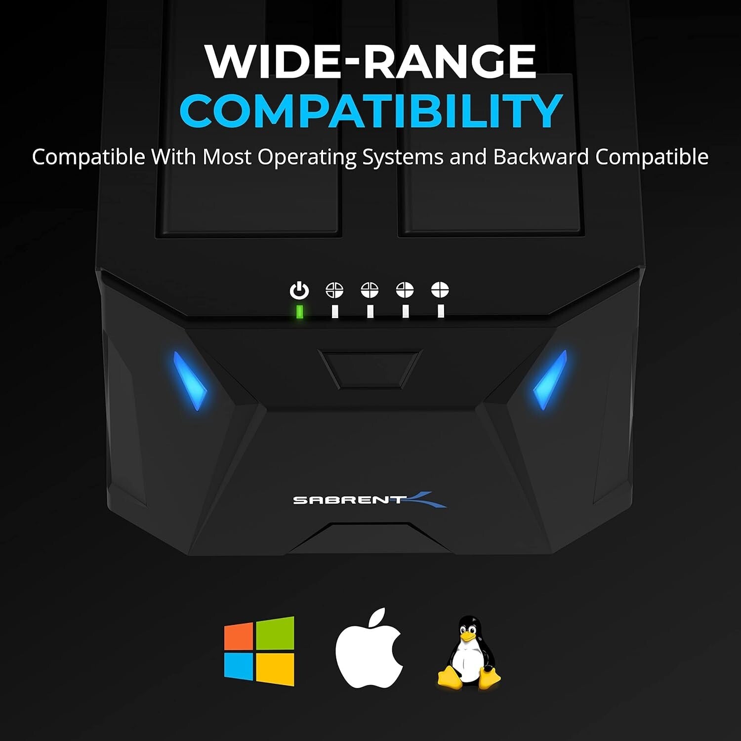 Effortless Cloning & Storage Expansion with USB 3.0 Dual Bay Hard Drive Dock