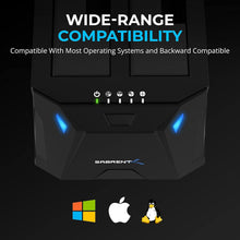 Load image into Gallery viewer, Effortless Cloning &amp; Storage Expansion with USB 3.0 Dual Bay Hard Drive Dock
