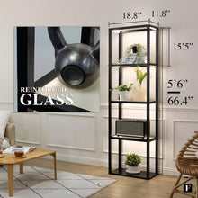 Load image into Gallery viewer, Children's Fantasy Pro LED Display Shelf with 4 Glass Shelves and Smart Lighting