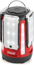 Load image into Gallery viewer, Versatile 4 Panel LED Camping Lantern with Rechargeable Batteries &amp; Flashlight