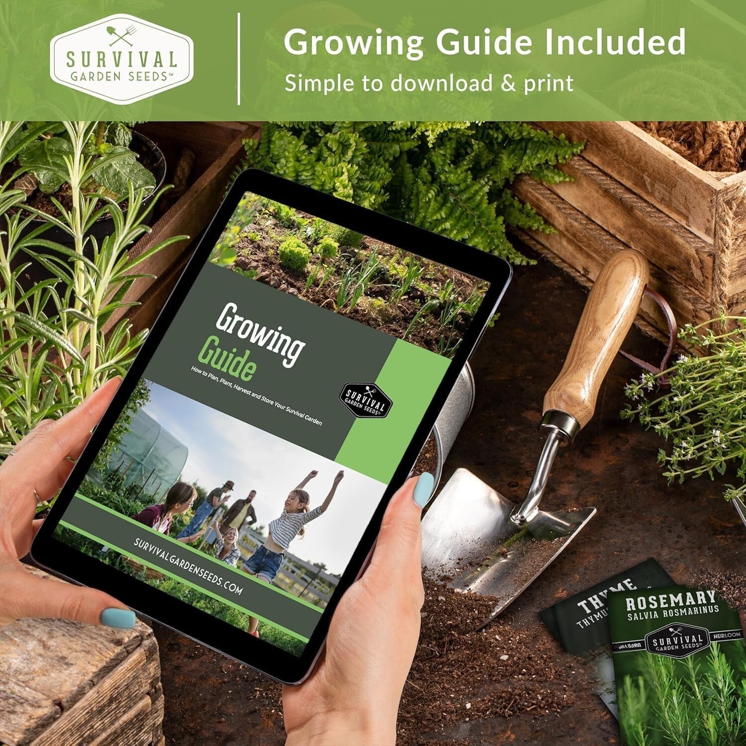 Emergency-Ready Non-GMO Seed Collection: 50 Heirloom Varieties for Home Gardens