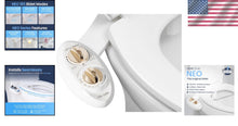 Load image into Gallery viewer, NEO 185 Self-Cleaning Dual Nozzle Bidet Attachment - Adjustable Water Pressure