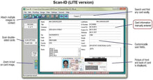 Load image into Gallery viewer, TWAIN Compliant USB ID and Medical Card Scanner with Versatile Mounting Options