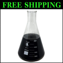 Load image into Gallery viewer, High-Quality 5000ml Erlenmeyer Flask with Round Bottom – Ideal for Experiments