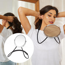 Load image into Gallery viewer, Durable Alloy Steel 6" Double Sided Makeup Mirror with Ergonomic Neck Design