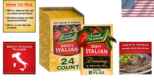 Load image into Gallery viewer, Authentic Zesty Italian Salad Dressing Mix - 24 Packets for Everyday Cooking