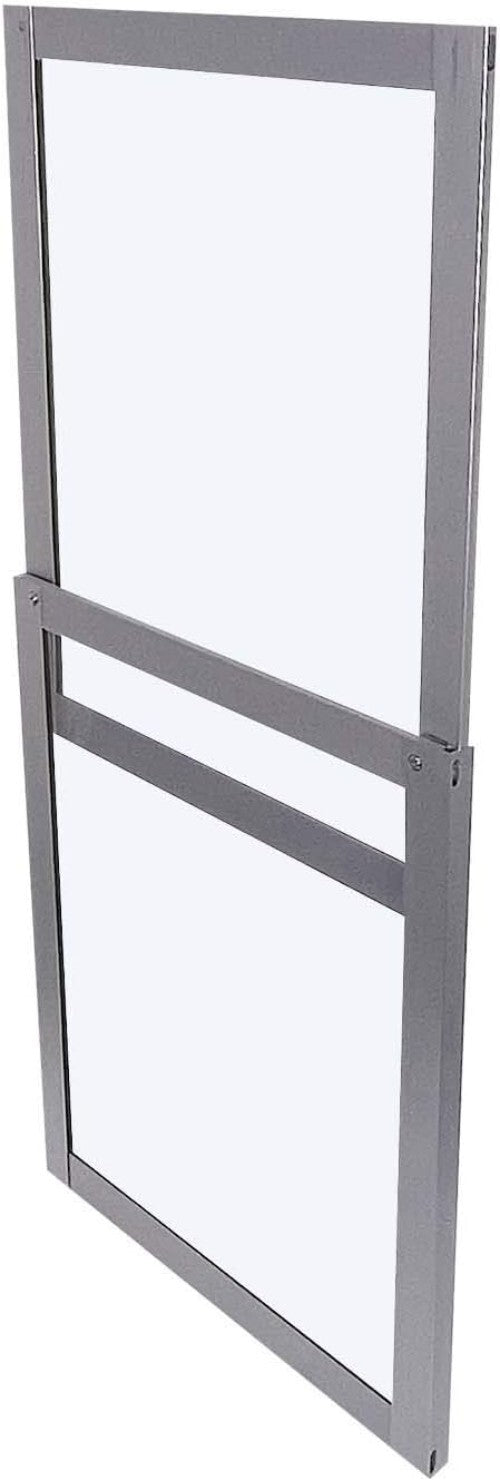 Energy Efficient Sliding Window Kit with Reinforced Aluminum for AC Installation