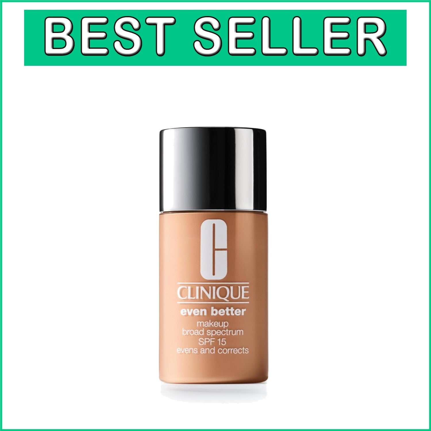 Natural Finish Medium Coverage Foundation - Reduces Dark Spots & Protects Skin