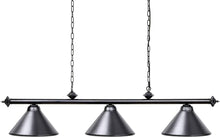 Load image into Gallery viewer, Modern Industrial Pool Table Chandelier with Durable Metal &amp; Instant On Feature